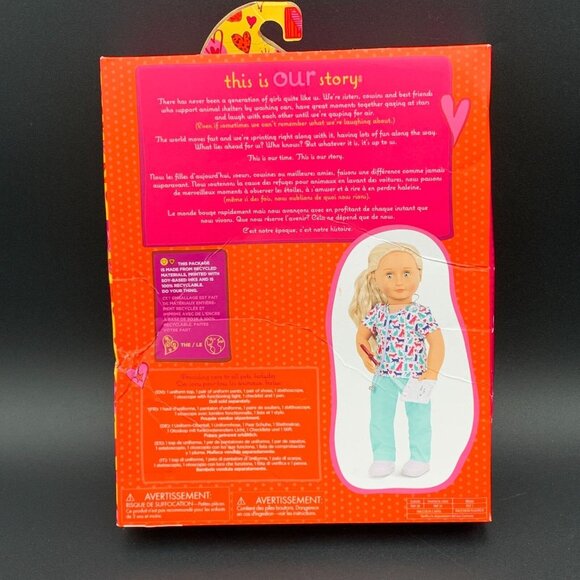 Our Generation Healthy Paws Vet Outfit & Accessories For 18 Dolls Ages 3+ READ - Picture 2 of 5